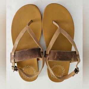 CHACO sandals brown leather women's size 10
